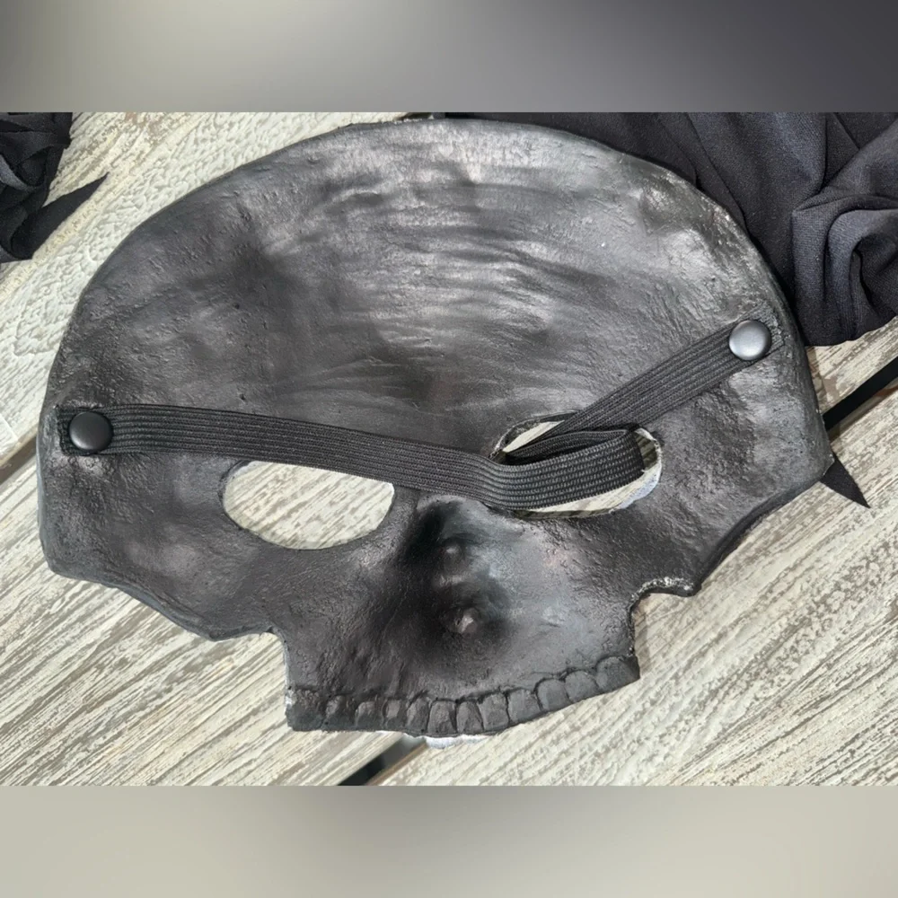 Boys NEW Grim Reaper Halloween Costume Set, Sz 6-8 years